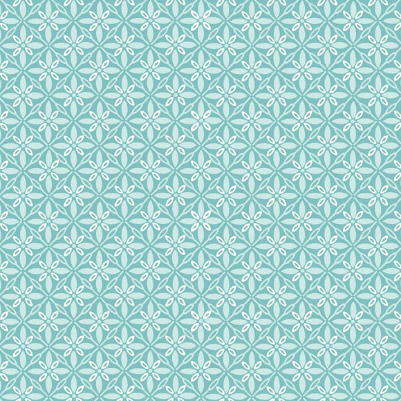 Fabric - Maywood Kimberbell Aqua Tufted - 9396M-Q