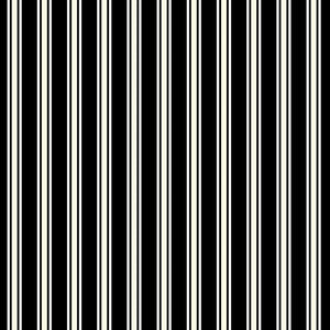 Fabric Lewis & Irene - Witchy Woods Halloween Stripe Black (glow in the dark) - A883C