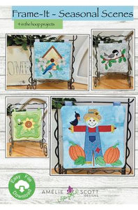 Pattern Machine Embroidery Frame It Seasonal Scenes