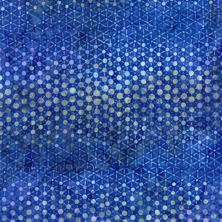 Fabric - Batik - Timeless Treasures - Frost Blue B2695-STAR