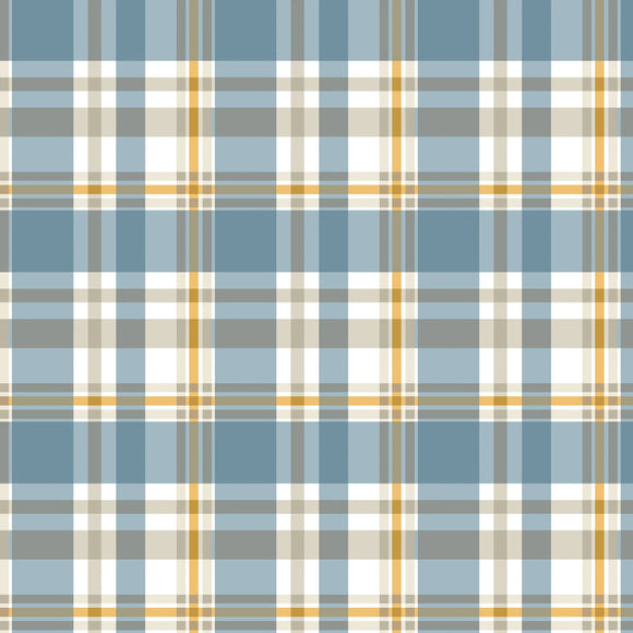 Fabric Blank Quilting Autumn Vibes Plaid BQ4075-11