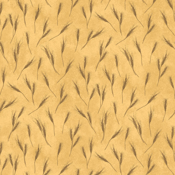 Fabric Blank Quilting Autumn Vibes Wheat BQ4077-44