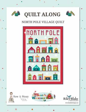 Pattern- North Pole Village Advent Quilt- BSI283