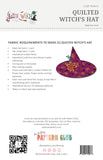 Pattern - Quilted Witch's Hat - BSI315