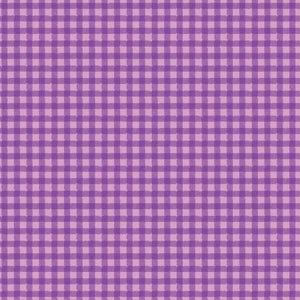 Fabric - Riley Blake - Strength in Lavender Gingham Violet - C13225R-VIOLET