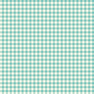 Fabric - Riley Blake  First Blooms Gingham Glacier - C16328R-GLACIER