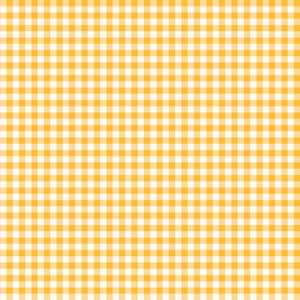 Fabric - Riley Blake First Blooms Gingham Yellow - C16328R-YELLOW