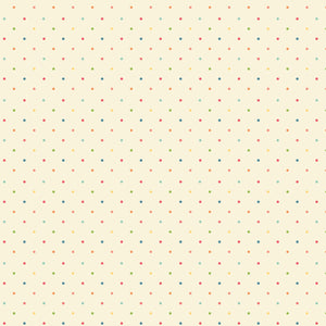 Fabric - Riley Blake First Blooms Dots Vanilla - C16329R-VANILLA