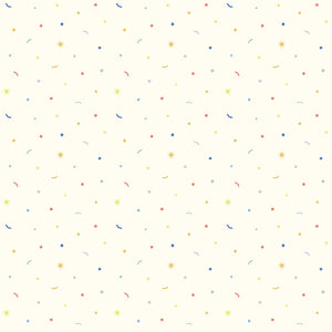 Fabric - Riley Blake New Box of Crayons Confetti Cloud - C16514R-CLOUD