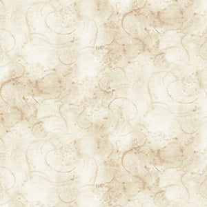 Fabric Riley Blake Swirl Parchment C680R-PARCHMENT