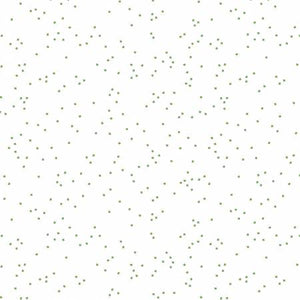 Fabric - Riley Blake - Blossoms on White - Clover - C730R-CLOVER