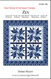 Pattern Zen Quilt by Debbie Maddy CCQD169