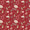 Fabric - Riley Blake Holiday Spirit Christmas Red - CD17461R-RED