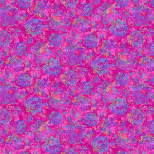 Fabric Timeless Treasures Prism Magenta Mini Medallions - CD2841-MAGENTA