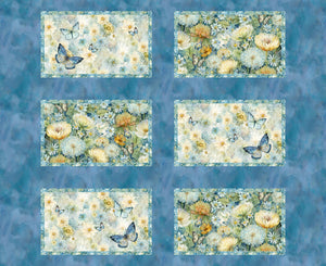 Fabric - Timeless Treasures Forest Whisper Placemat Panel 36in - CD3769-WHISPER