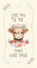 Fabric Timeless Treasures - Til The Cows Come Home Panel 24in - CD4040-CREAM