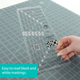 Notions - Creative Grids Quilt Ruler - Straight Out Of Line CGRKA3