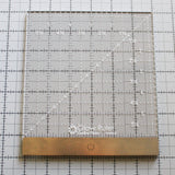 Notions - Carolina Moore Glow Ruler 6in Square - CM23GL
