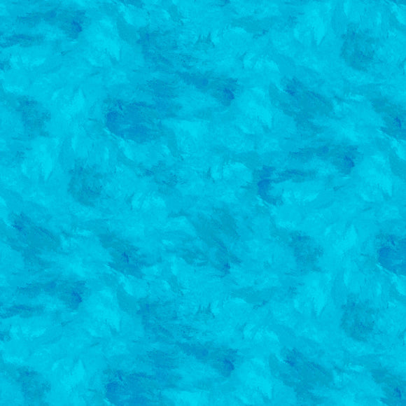 Fabric - P&B Textiles 108in Wide Crushed Velvet Texture - Turquoise CVEW6017-T