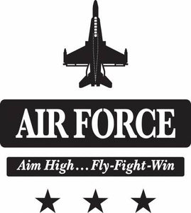 Kit US Air Force Fusible Silhouette