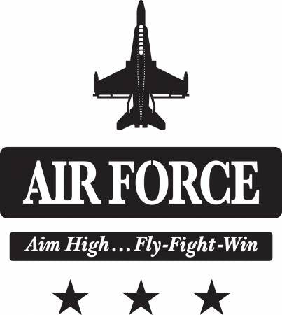 Kit US Air Force Fusible Silhouette