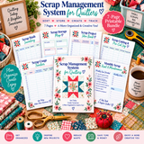 Scrap Management for Quilters - PDF Workbook - Digital Download