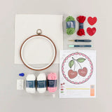 Kit Kimberbell Life is Cherry Sweet Punch Needle KPNK1009