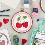 Kit Kimberbell Life is Cherry Sweet Punch Needle KPNK1009