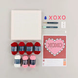 Kit Kimberbell Punch Needle - Hugs & Kisses KPNK1010