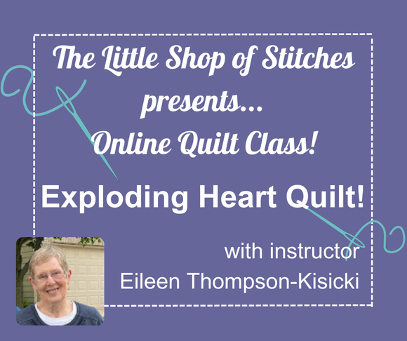 Zoom Class - Exploding Heart with Eileen Thompson-Kisicki