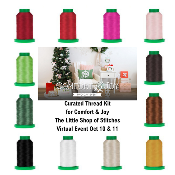 Thread Kit - Curated for Kimberbell Virtual Event Comfort & Joy