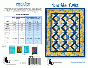 Pattern Black Cat Creations - Double Twist Quilt - BCC302 DIGITAL DOWNLOAD