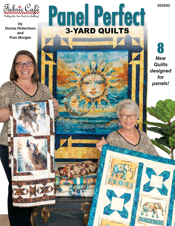 Book Panel Perfect 3-Yard Quilts