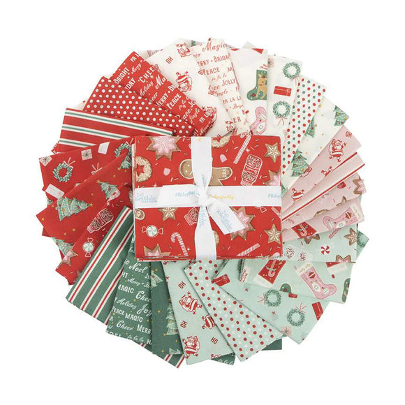 Bundle Riley Blake Holiday Cheer - 24 Fat Quarters