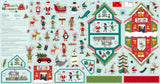 Fabric - Santa's Workshop Felt Panel Christmas - FT15070R-PANEL