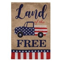 Gifts Land of the Free Garden Flag