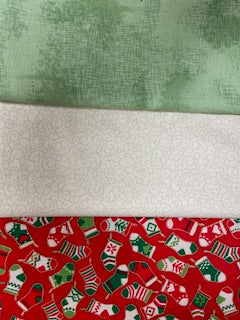 Fabric Bundle 3-Yard Christmas Stockings
