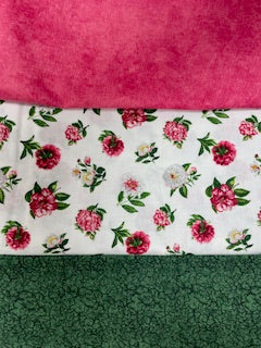 Fabric Bundle 3-Yard White Blooms