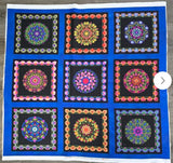 Fabric In The Beginning Gypsy Panel Black Background 260SEW-1 - Sewposium Exclusive!