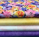 Kit - T2Q Island Watch Mystery - Floral Party - Includes Border & Binding Fabric!