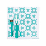 Notions Oh Sew Clean Brush & Cloth Set - Green