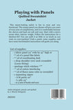 Pattern - Playing with Panels Quilted Sweatshirt Jacket - JMD-201