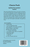 Pattern - Charm Pack Quilted Sweatshirt Jacket JMD-202