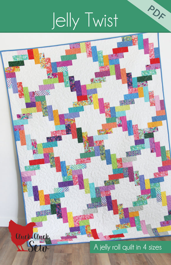 Pattern Cluck Cluck Sew - Jelly Twist CCS211 DIGITAL DOWNLOAD
