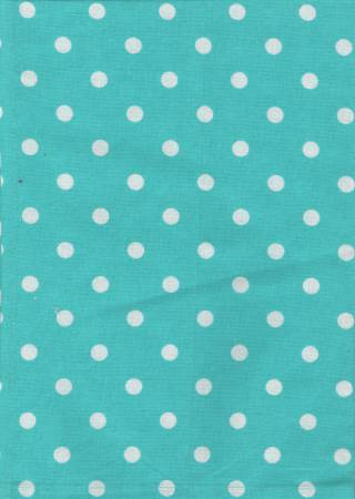 Notions - Tea Towel - Polka Dot - Turquoise