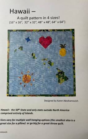 Pattern - Hawaii Quilt Pattern - KA-011