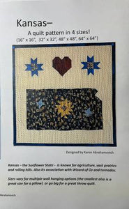 Pattern -Kansas Quilt - KA-016