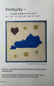 Pattern - Kentucky Quilt  KA-017