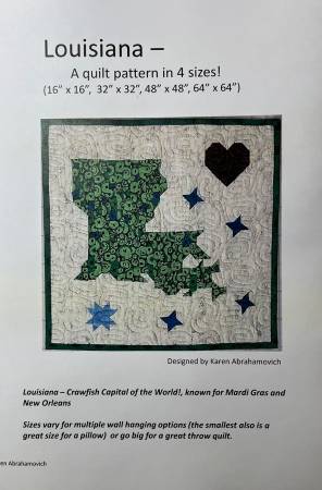 Pattern - Louisiana Quilt  - KA-018