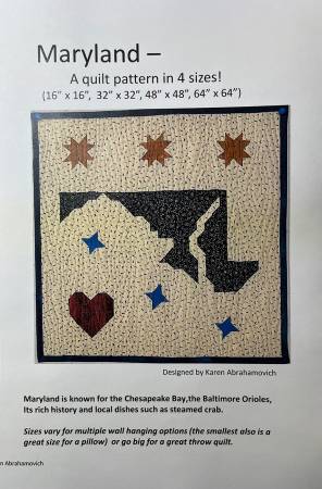 Pattern - Maryland Quilt - KA-020